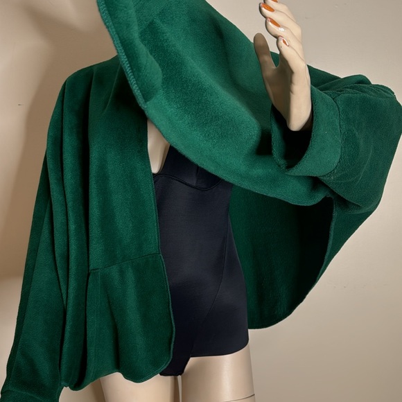 35 Degree Below Green Fleece Open Cardigan - Picture 9 of 14